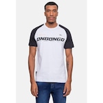 Camiseta Onbongo Raglan Doom - Masculina BRANCO