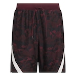 Shorts adidas Select Jacquard - Masculino VINHO