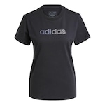 Camiseta adidas Estampada Holiday - Feminina PRETO