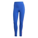 Caça Legging adidas Essentials Três Listras Animal Print - Feminina AZUL