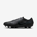 Chuteira de Campo Nike Tiempo 10 Elite - Adulto PRETO