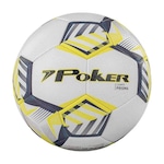 Bola de Futebol de Campo Poker Training Prisma BRANCO/AMARELO