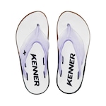 Chinelo Kenner X-Level Dkb - Masculino BRANCO/MARROM