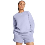 Blusão de Moletom Under Armour Rival Fleece Crew - Feminino AZUL