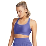 Top Under Armour Heat Gear Mid Padless - Feminino AZUL