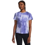 Camiseta Under Armour Launch Elite Printed - Feminina AZUL