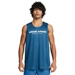 Regata de Basquete Under Armour Baseline Reversible - Masculina AZUL