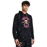 Blusão de Moletom Under Armour Project Rock Aop Rival Terry - Masculino PRETO