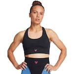 Top Under Armour Project Rock Lg Grind Sportlette - Feminino PRETO