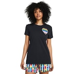 Camiseta Under Armour Artist Series Unified - Feminina PRETO