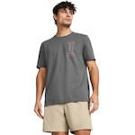 Camiseta Under Armour Dusk To Dawn Skull - Masculina CINZA