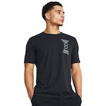 Camiseta Under Armour Dusk To Dawn Skull - Masculina PRETO