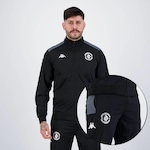 Agasalho Kappa Vasco Trilobal - Masculino PRETO