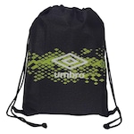 Saco Umbro Diamond Relief Gym Sack PRETO