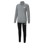 Agasalho Puma Clean Sweat Suit - Masculino CINZA