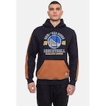 Blusão de Moletom com Capuz Nba Team Town Golden State Warriors - Masculino PRETO