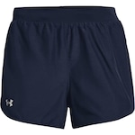 Shorts Under Armour Fly-By 2.3 - Feminino AZUL