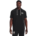 Camiseta Under Armour Rival Terry - Masculina PRETO