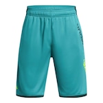 Shorts Under Armour Stunt 3.0 - Infantil AZUL