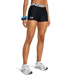 Shorts Under Armour Heatgear Authentics - Feminino PRETO