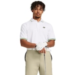 Camisa Polo de Golf Under Armour Playoff 3.0 Le - Masculina BRANCO