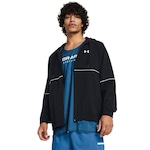 Jaqueta de Treino Under Armour Baseline Woven - Masculina PRETO