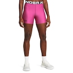 Shorts Under Armour Heatgear Authentics Mid - Feminino ROSA