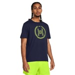 Camiseta Under Armour Run Anywhere - Masculina AZUL