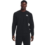 Blusão de Moletom sem Capuz Under Armour Essential Crew - Masculino PRETO