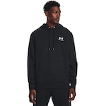 Blusão de Moletom com Capuz Under Armour Essential Fleece - Masculino PRETO