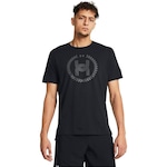 Camiseta Under Armour Run Anywhere - Masculina PRETO