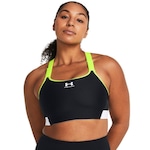 Top Under Armour Heatgear High Pocket - Feminino PRETO