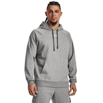 Blusão de Moletom com Capuz Under Armour Rival Fleece - Masculino CINZA