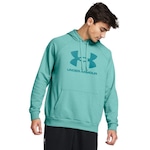 Blusão de Moletom Under Armour Rival Fleece - Masculina AZUL