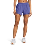 Shorts 2 em 1 Under Armour Fly By - Feminino AZUL