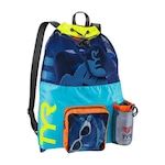 Mochila Saco Drenante Para Equipamento Natação Tyr Mummy 40L AZUL CLA/AMARELO