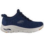 Tênis Skechers Arch Fit Waveport Masculino AZUL ESCURO