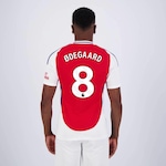 Camisa do Arsenal 2025 adidas Home 8 Ødegaard - Masculina VERMELHO