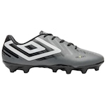 Chuteira de Campo Umbro Action - Adulto CINZA/BRANCO