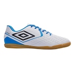 Chuteira Futsal Umbro Score -  Adulto BRANCO/AZUL