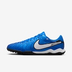 Chuteira Society Nike Tiempo 10 Academy - Adulto AZUL