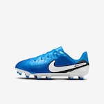 Chuteira de Campo Nike Tiempo Legend 10 Academy Júnior AZUL