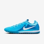 Chuteira Society Nike Phantom React GX II Pro - Adulto AZUL CLA/BRANCO