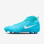 Chuteira de Campo Nike Phantom Luna II Club - Adulto AZUL