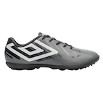 Chuteira Society Umbro Action - Adulto CINZA/PRETO