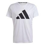 Camiseta adidas M/C Run It - Masculina BRANCO/PRETO