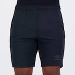 Bermuda Umbro Football Line - Masculina PRETO