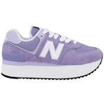 Tênis New Balance 574+ - Feminino ROXO CLARO/BRANCO