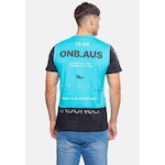 Camiseta Onbongo Turquesa - Masculina AZUL