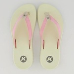 Chinelo Kenner Kyra Slim Feminino BRANCO